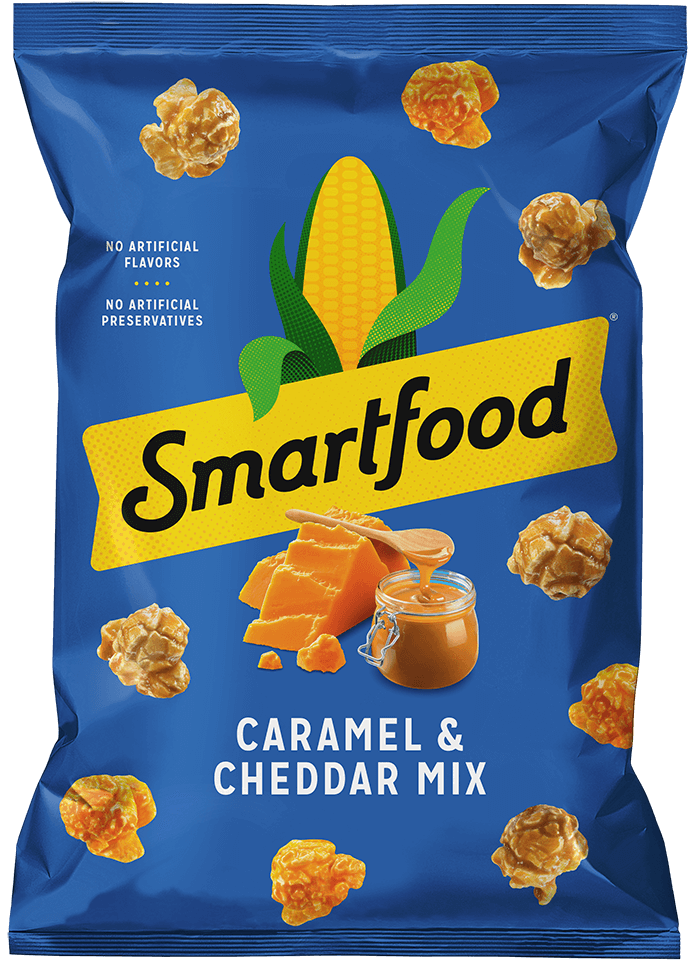 SMARTFOOD® Caramel & Cheddar Mix Flavored Popcorn