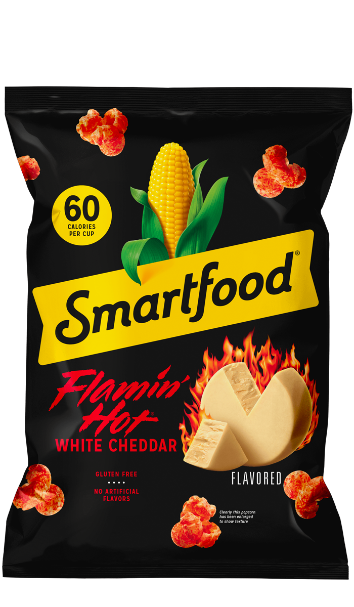 Smartfood® Flamin’ Hot® White Cheddar Flavored Popcorn