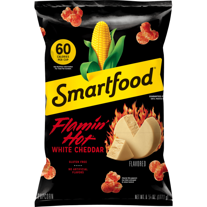 Smartfood® Flamin’ Hot® White Cheddar Flavored Popcorn