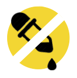 No Colors From Artificial Sources Icon